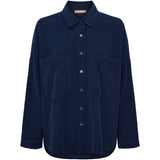 MARTA DU CHATEAU Marta du Chateau dame skjorte MdcMaelys 258037V Shirt BlueProfondo78009