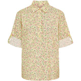 MARTA DU CHATEAU Marta du Chateau dame skjorte MdcPalmira 7177 Shirt Yellow620tpg