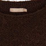 MARTA DU CHATEAU Marta du Chateau dame strik MdcAnouk 8038 Knit Marrone