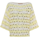 MARTA DU CHATEAU Marta du Chateau dame strik MdcBrandy KN8135 Knit Yellow