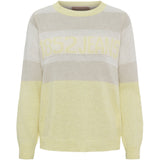 MARTA DU CHATEAU Marta du Chateau dame strik MdcBrielle KN8167 Knit Yellow/Beige