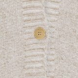 MARTA DU CHATEAU Marta du Chateau dame strik MdcDakota 809 Cardigan Fango