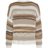 MARTA DU CHATEAU Marta du Chateau dame strik MdcDelilah 25430 Knit Bianco/Cammello