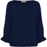 MARTA DU CHATEAU Marta du Chateau dame strik MdcElderflower 30003 Knit Blue2902