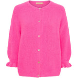 MARTA DU CHATEAU Marta du Chateau dame strik MdcJuliana 2413 Cardigan Fuxia Fluo