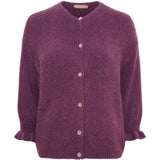 MARTA DU CHATEAU Marta du Chateau dame strik MdcJuliana 2413 Cardigan LightPurple5060