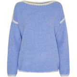 MARTA DU CHATEAU Marta du Chateau dame strik MdcLinette KN8032 Knit SkyW025