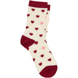 MARTA DU CHATEAU Marta du Chateau dame strømper MdcNya BA-Socks Socks White/Red310