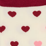 MARTA DU CHATEAU Marta du Chateau dame strømper MdcNya BA-Socks Socks White/Red310