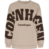 MARTA DU CHATEAU Marta du Chateau dame sweatshirt MdcHibiscus 22659 Sweatshirt Beige new