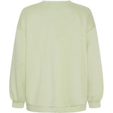 MARTA DU CHATEAU Marta du Chateau dame sweatshirt MdcHibiscus 22659 Sweatshirt Green/Offwhite
