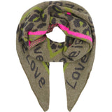 MARTA DU CHATEAU Marta du Chateau dame tørklæde MdcClio BA-0746 Scarf Olive7