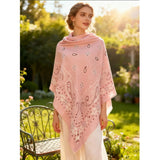 MARTA DU CHATEAU Marta du Chateau dame tørklæde MdcLeah FA37258 Scarf Rosa