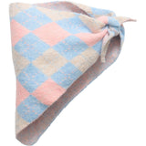 MARTA DU CHATEAU Marta du Chateau dame tørklæde MdcMaxi BA-3512 Scarf Light Blue/Pink
