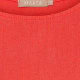 MARTA DU CHATEAU Marta du Chateau dame top MdcHolly 258355 Top Red5604