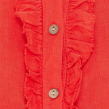 MARTA DU CHATEAU Marta du Chateau dame top MdcMalene 258356 Top Red5604