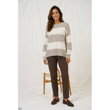 MARTA DU CHATEAU Marta du Cheatau Dame Strik MdcWildflower 3193-1 Knit Beige