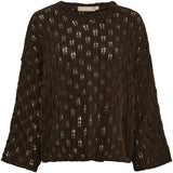 MARTA DU CHATEAU Marta du chateau Dame Strik MdcPeach 2785 Knit Brown