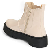 SHOES Melanie dame støvler 68282 Shoes BeigePAT