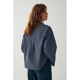 Noella NOELLA dame skjorte N-MARLON Shirt Davy Navy Check
