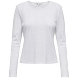 ONLY ONLY DAME TOP ONLBREMEN Top White