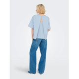 ONLY ONLY DAME TOP ONLTUVA Restudsalg Cashmere Blue