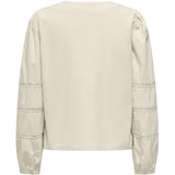 ONLY ONLY Dame Bluse ONLAime Blouse Pumice Stone