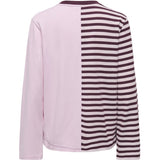 ONLY ONLY dame bluse ONLAVA Blouse Chalk Pink WINDSOR WINE STRIPES/ CD TEXT