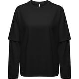 ONLY ONLY dame bluse ONLFREJA Blouse Black