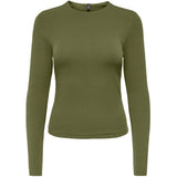 ONLY ONLY dame bluse ONLRILEY Blouse Sphagnum
