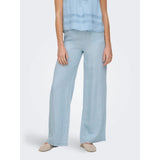 ONLY ONLY dame bukser ONLCHARIS Pant Light Blue Denim