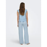 ONLY ONLY dame bukser ONLCHARIS Pant Light Blue Denim