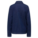 ONLY ONLY dame jakke ONLELLIS Jacket Dark Blue Denim