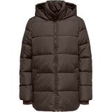 ONLY ONLY dame jakke ONLPATRICIA Jacket Chocolate Brown