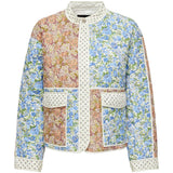 ONLY ONLY dame jakke ONLSMILLA Jacket Cloud Dancer AOP FLOWER/JUNIPER