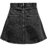 ONLY ONLY dame nederdel ONLEDEN Restudsalg Washed Black