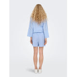ONLY ONLY dame shorts ONLAUGUSTA Pant Cloud Dancer BLUE STRIPES
