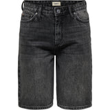 ONLY ONLY dame shorts ONLSONNY Shorts Washed Black