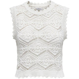 ONLY ONLY dame top ONLFRIDA Restudsalg Cloud Dancer