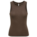 ONLY ONLY dame top ONLMADISON Tanktop Chocolate Martini Heart
