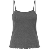 ONLY ONLY dame top ONLTENNA Top Dark grey melange