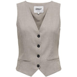 ONLY ONLY dame vest ONLLINDA Vest Fungi MELANGE