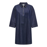 ONLY Only dame kjole ONLMILES Dress Dark Blue Denim