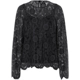 PIECES PIECES DAME TOP PCOLLINE Restudsalg Black