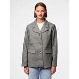 PIECES PIECES Dame Jakke PCBianca Blazer Black Melange