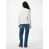 PIECES PIECES dame Bluse PCSADIE Blouse Cloud Dancer