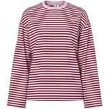 PIECES PIECES dame Bluse PCSADIE Blouse Roseate Spoonbill TAWNY PORT