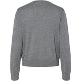 PIECES PIECES dame bluse PCNATALIE Knit Medium grey melange