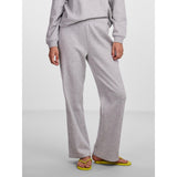 PIECES PIECES dame bukser PCCHILLI Sweatpant Light Grey Melange