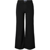 PIECES PIECES dame bukser PCSKIN Pant Black